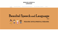 Desktop Screenshot of benolielspeech.com